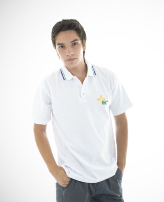 POLERA PIQUE M/C -  SOUTHERN CROSS