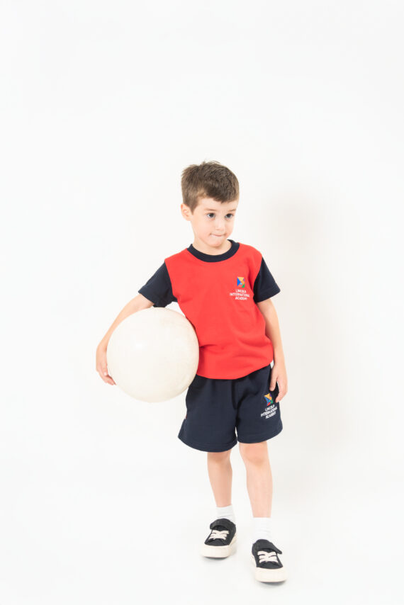 POLERA ED. FISICA M/C PLAYGROUP - LINCOLN INTERNATIONAL ACADEMY (NUEVO)